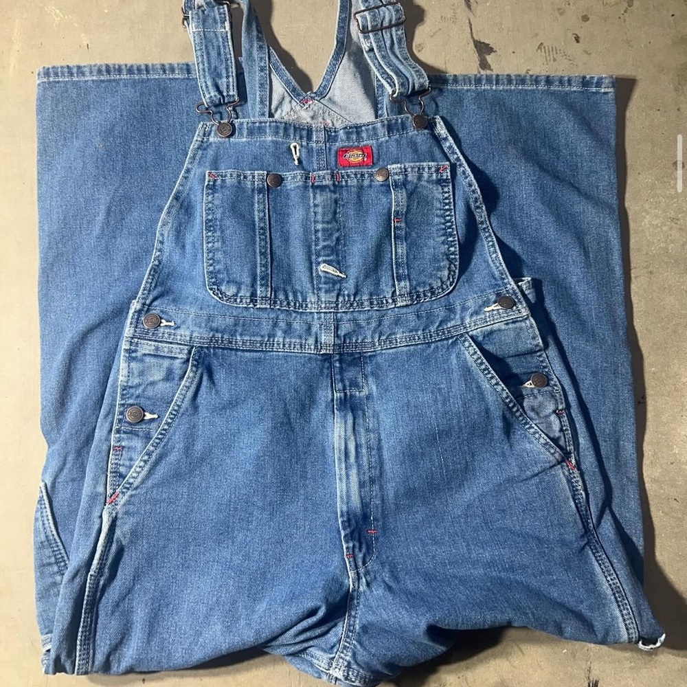 Blue Denim Dickies Overalls